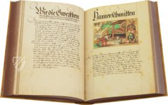 Schwazer Bergbuch – Akademische Druck- u. Verlagsanstalt (ADEVA) – Cod. Vindob. 10.852 – Österreichische Nationalbibliothek (Wien, Österreich)