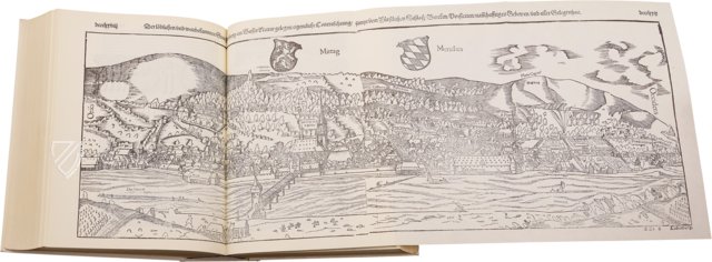 Sebastian Münster: Cosmographey oder Beschreibung aller Länder 1588 – Konrad Kölbl Verlag – Res/2 Geo.u. 64 t – Bayerische Staatsbibliothek (München, Deutschland)