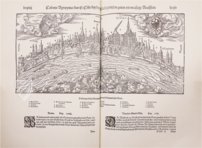 Sebastian Münster: Cosmographey oder Beschreibung aller Länder 1588 – Konrad Kölbl Verlag – Res/2 Geo.u. 64 t – Bayerische Staatsbibliothek (München, Deutschland)