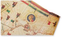 Seekarte des Iehuda ben Zara – Borg. VII – Biblioteca Apostolica Vaticana (Vaticanstadt, Vaticanstadt) Faksimile
