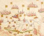 Seekarte des Mittelmeers von Giacomo Maggiolo – Istituto Poligrafico e Zecca dello Stato – Biblioteca Nazionale Centrale di Roma (Rom, Italien) Seekarte des Mittelmeers von Giacomo Maggiolo – Istituto Poligrafico e Zecca dello Stato – Biblioteca Nazionale Centrale di Roma (Rom, Italien)