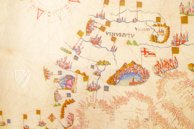 Seekarte des Mittelmeers von Giacomo Maggiolo – Istituto Poligrafico e Zecca dello Stato – Biblioteca Nazionale Centrale (Rom, Italien)