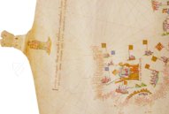 Seekarte des Mittelmeers von Giacomo Maggiolo – Istituto Poligrafico e Zecca dello Stato – Biblioteca Nazionale Centrale (Rom, Italien)