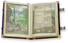 Simon Benings Flämischer Kalender – Clm 23638 – Bayerische Staatsbibliothek (München, Deutschland) Faksimile