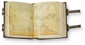 Skizzenbuch des Francesco di Giorgio Martini – Urb. lat. 1757 – Biblioteca Apostolica Vaticana (Vaticanstadt, Vaticanstadt) Faksimile