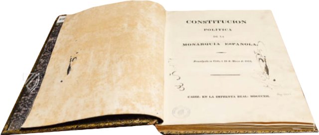 Spanische Verfassung von 1812 – Circulo Cientifico – Privatsammlung