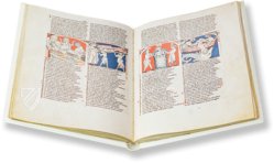 Speculum Humanae Salvationis aus Kremsmünster – Akademische Druck- u. Verlagsanstalt (ADEVA) – Codex Cremifanensis 243 – Stift Kremsmünster (Kremsmünster, Österreich)