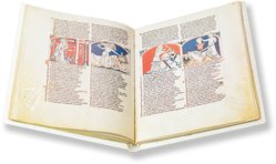 Speculum Humanae Salvationis aus Kremsmünster – Akademische Druck- u. Verlagsanstalt (ADEVA) – Codex Cremifanensis 243 – Stift Kremsmünster (Kremsmünster, Österreich)