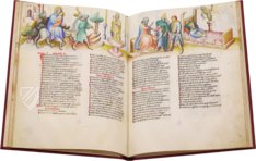 Speculum Humanae Salvationis – ms. B.N.Vit 25-7 – Biblioteca Nacional de España (Madrid, Spanien) Faksimile