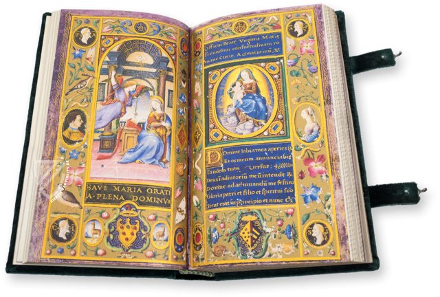 Stundenbuch der Margarete von Österreich und Alessandro de' Medici – ms. 55.K.16 (Cors. 1232) – Biblioteca dell'Accademia Nazionale dei Lincei e Corsiniana (Rom, Italien) Faksimile