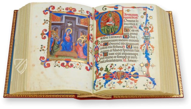 Stundenbuch der Maria von Navarra – M. Moleiro Editor – Ms. Lat. I 104/12640 – Biblioteca Nazionale Marciana (Venedig, Italien)