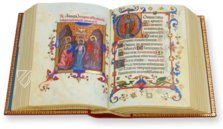 Stundenbuch der Maria von Navarra – M. Moleiro Editor – Ms. Lat. I 104/12640 – Biblioteca Nazionale Marciana (Venedig, Italien)