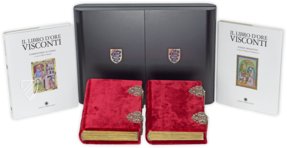 Stundenbuch der Visconti – Franco Cosimo Panini Editore – Ms. BR 397|Ms. LF 22 – Biblioteca Nazionale Centrale di Firenze (Florenz, Italien) Stundenbuch der Visconti – Franco Cosimo Panini Editore – Ms. BR 397|Ms. LF 22 – Biblioteca Nazionale Centrale di Firenze (Florenz, Italien)