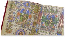 Stundenbuch der Visconti – Franco Cosimo Panini Editore – Mss. BR 397 e LF 22 – Biblioteca Nazionale Centrale di Firenze (Florenz, Italien)