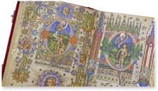 Stundenbuch der Visconti – Mss. BR 397 e LF 22 – Biblioteca Nazionale Centrale di Firenze (Florenz, Italien) Faksimile