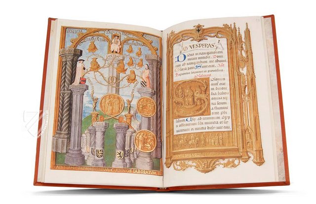 Stundenbuch Karls V. – Vitr. 13 – Real Biblioteca del Monasterio (San Lorenzo de El Escorial, Spanien) Faksimile
