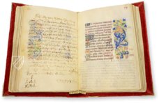 Stundenbuch und der Militär-Codex von Christopher Columbus – Istituto dell'Enciclopedia Italiana - Treccani – 55.K.28 (cors. 1219) – Biblioteca dell'Accademia Nazionale dei Lincei e Corsiniana (Rom, Italien)