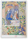 Stundenbuch von Rouen – Illuminated 42 – Biblioteca Nacional de Portugal (Lissabon, Portugal) Faksimile