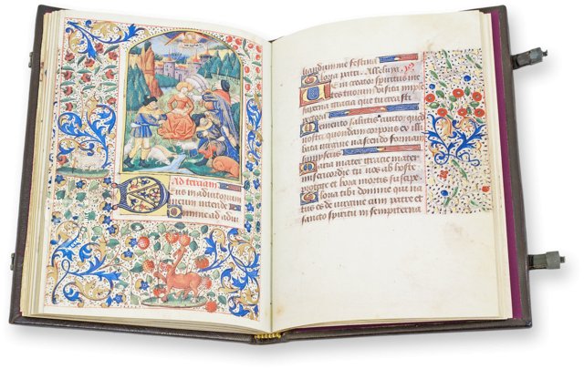 Stundenbuch von Rouen – Testimonio Compañía Editorial – Illuminated 42 – Biblioteca Nacional de Portugal (Lissabon, Portugal)