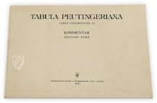 Tabula Peutingeriana – Akademische Druck- u. Verlagsanstalt (ADEVA) – Cod. Vindob. 324 – Österreichische Nationalbibliothek (Wien, Österreich)