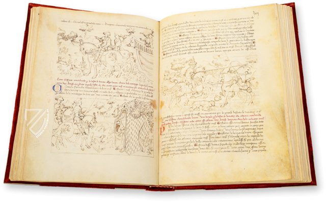 Tavola Ritonda – Istituto dell'Enciclopedia Italiana - Treccani – ms. Palatino 556 – Biblioteca Nazionale Centrale di Firenze (Florenz, Italien)