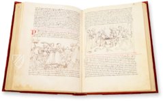 Tavola Ritonda – ms. Palatino 556 – Biblioteca Nazionale Centrale di Firenze (Florenz, Italien) Faksimile