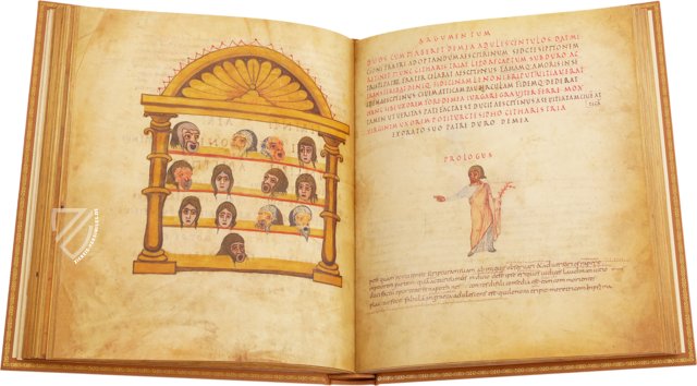 Terenz - alle Komödien – Belser Verlag – Vat. Lat. 3868 – Biblioteca Apostolica Vaticana (Vatican Stadt, Vatican Stadt)