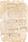 Testament des Ferdinand Columbus – Testimonio Compañía Editorial – Legajo 4o de 1539 – Archivo Histórico Provincial de Sevilla (Sevilla, Spanien)