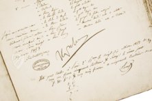 Testament Napoleons – Müller & Schindler – Archives Nationales (Paris, Frankreich)