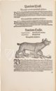 Thierbuch. Faksimile nach der Ausgabe bei Froschauer, Zürich 1563.