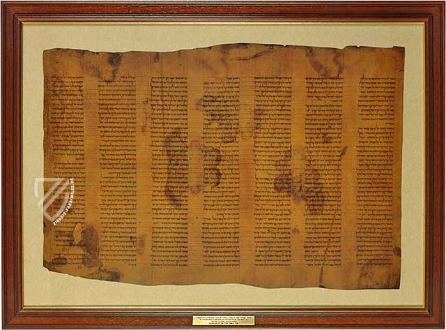 Torah-Rollen-Fragmente – Library of London School of Jewish Studies (London, Großbritannien) Faksimile
