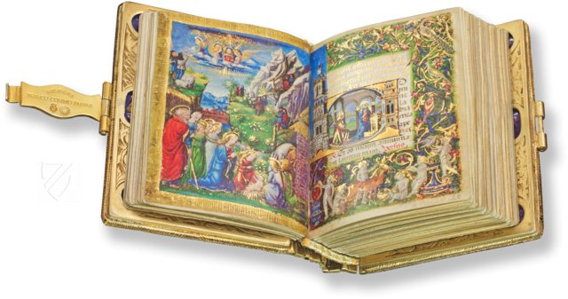 Torriani-Stundenbuch – Ms. 83 – Bibliothèque du Château (Chantilly, Frankreich) Faksimile