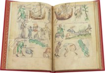 Traktat der Sternbilder von Albumasar: Liber atrologiae – Sloane 3983 – British Library (London, Vereinigtes Königreich) Faksimile