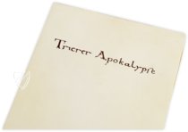 Trierer Apokalypse – Akademische Druck- u. Verlagsanstalt (ADEVA) – Codex 31 – Stadtbibliothek Trier (Trier, Deutschland)