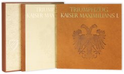 Triumphzug Kaiser Maximilians I. - Grazer Codex – Akademische Druck- u. Verlagsanstalt (ADEVA) – Rara 1   III 11722 – Universitätsbibliothek Heidelberg (Heidelberg, Deutschland)