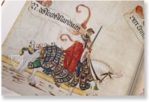 Triumphzug Kaiser Maximilians I. - Grazer Codex – Akademische Druck- u. Verlagsanstalt (ADEVA) – Rara 1   III 11722 – Universitätsbibliothek Heidelberg (Heidelberg, Deutschland)