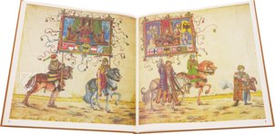 Triumphzug Kaiser Maximilians I. - Wiener Codex – Akademische Druck- u. Verlagsanstalt (ADEVA) – Inv. 25205 - Inv. 25263 – Albertina Museum (Wien, Österreich)
