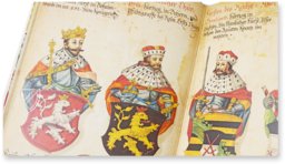 Turnierbuch aus der Kraichgauer Ritterschaft – Cod. Vat. Rossi. 711 – Biblioteca Apostolica Vaticana (Vaticanstadt, Vaticanstadt) Faksimile