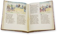 Turnierbuch für René d´Anjou – Cod. Fr. F. XIV. Nr. 4 – Russische Nationalbibliothek (St. Petersburg, Russland) Faksimile