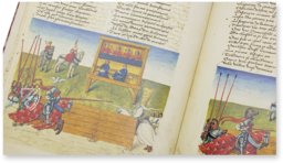Turnierbuch für René d´Anjou – Cod. Fr. F. XIV. Nr. 4 – Russische Nationalbibliothek (St. Petersburg, Russland) Faksimile
