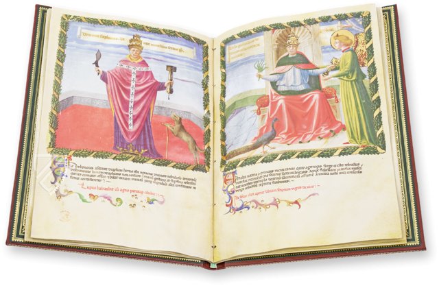 Vaticinia Pontificum von Benozzo Gozzoli – Patrimonio Ediciones – Ms. Harley 1340 – British Library (London, Vereinigtes Königreich)