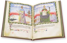 Vaticinia Pontificum von Benozzo Gozzoli – Patrimonio Ediciones – Ms. Harley 1340 – British Library (London, Vereinigtes Königreich)