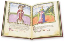 Vaticinia Pontificum von Benozzo Gozzoli – Patrimonio Ediciones – Ms. Harley 1340 – British Library (London, Vereinigtes Königreich)