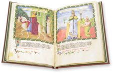 Vaticinia Pontificum von Benozzo Gozzoli – Patrimonio Ediciones – Ms. Harley 1340 – British Library (London, Vereinigtes Königreich)