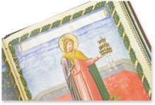 Vaticinia Pontificum von Benozzo Gozzoli – Patrimonio Ediciones – Ms. Harley 1340 – British Library (London, Vereinigtes Königreich)