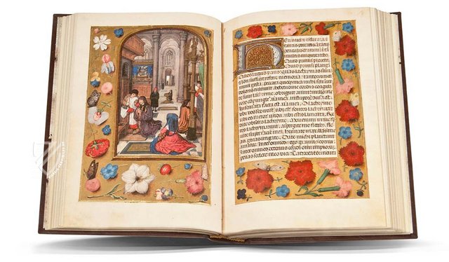 Vatikan-Stundenbuch – Vat. Lat. 3768 – Biblioteca Apostolica Vaticana (Vaticanstadt, Vaticanstadt) Faksimile