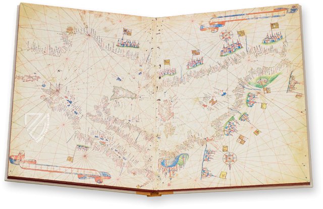 Vesconte Maggiolo - Der Seeatlas von 1512 – Biblioteca Palatina (Parma, Italien) Faksimile