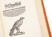 Vogelbuch. Faksimile nach der Ausgabe bei Froschauer, Zürich 1557. (Vorzugsausgabe)