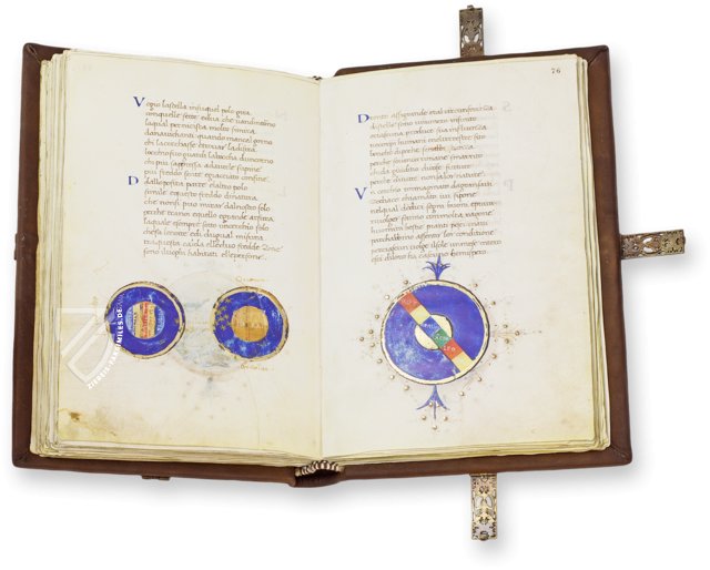 Waldseemüller-Karte + Il Fior di Virtù – ArtCodex – Ricc. 1774 – Biblioteca Riccardiana (Florenz, Italien) / Library of Congress (Washington, USA)
