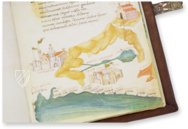 Waldseemüller-Karte + Il Fior di Virtù – Ricc. 1774 – Biblioteca Riccardiana (Florenz, Italien) / Library of Congress (Washington, United States) Faksimile